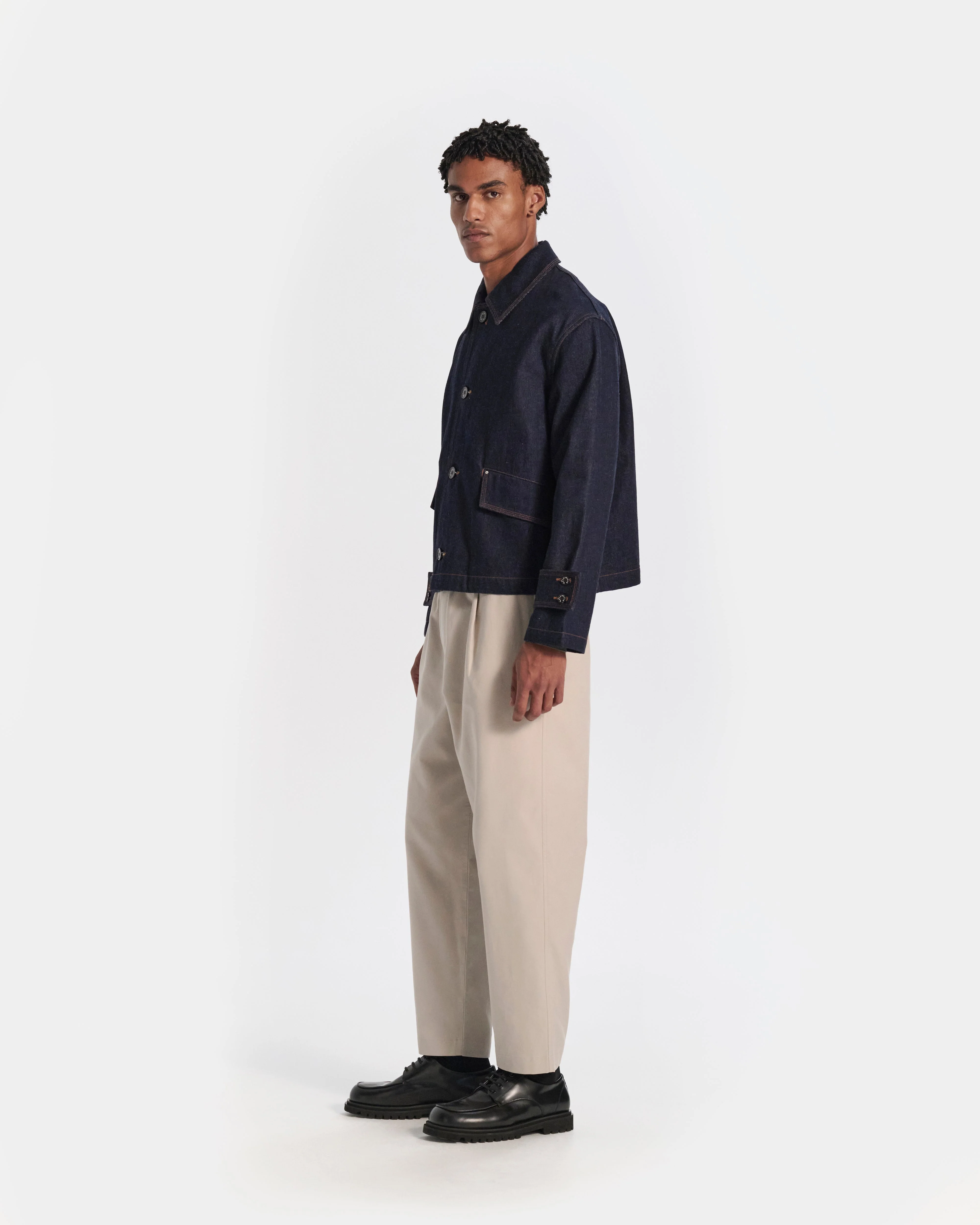 Humbie Denim Blouson Jacket - Image 5