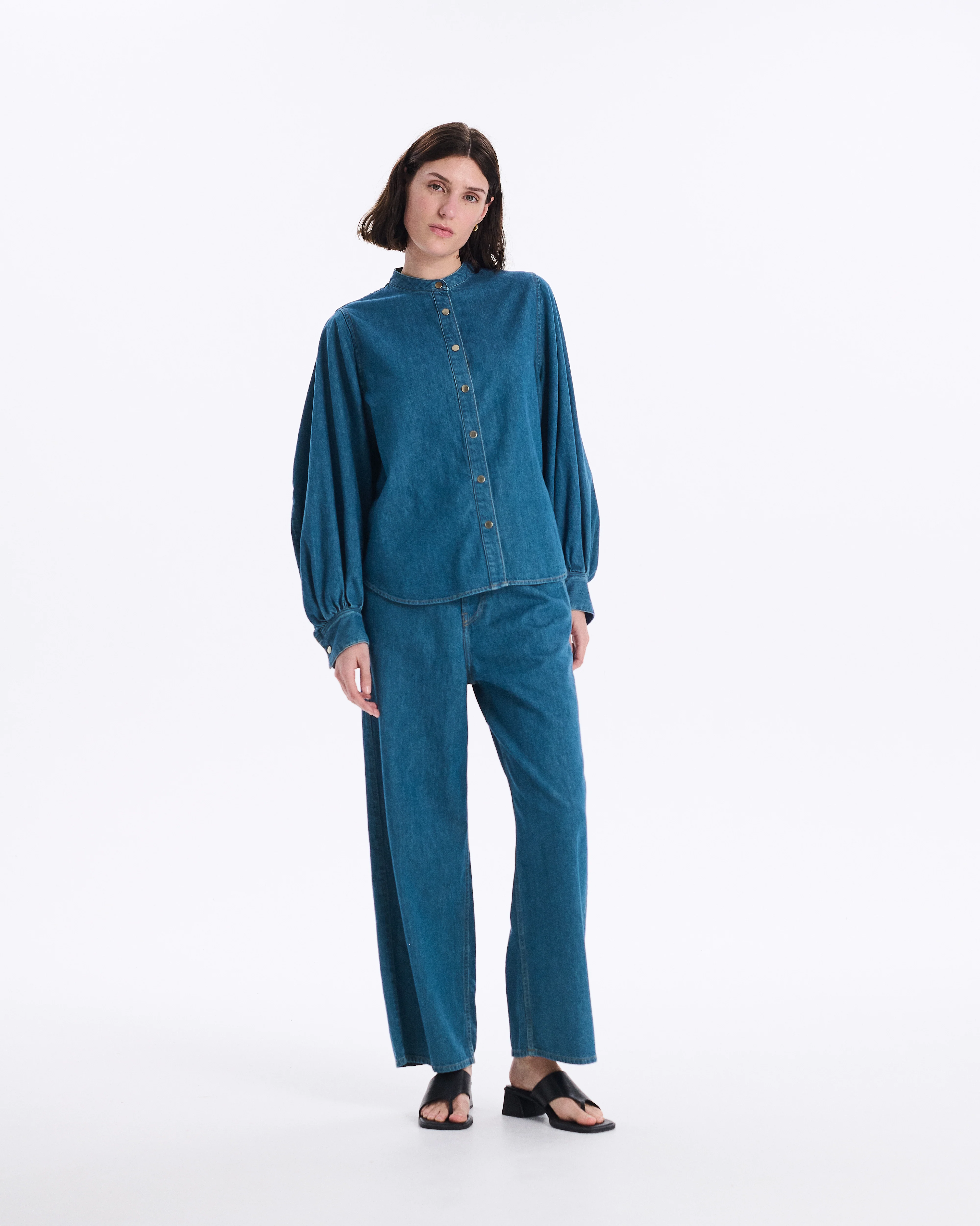 Thornhill 8oz Denim Shirt - Image 3