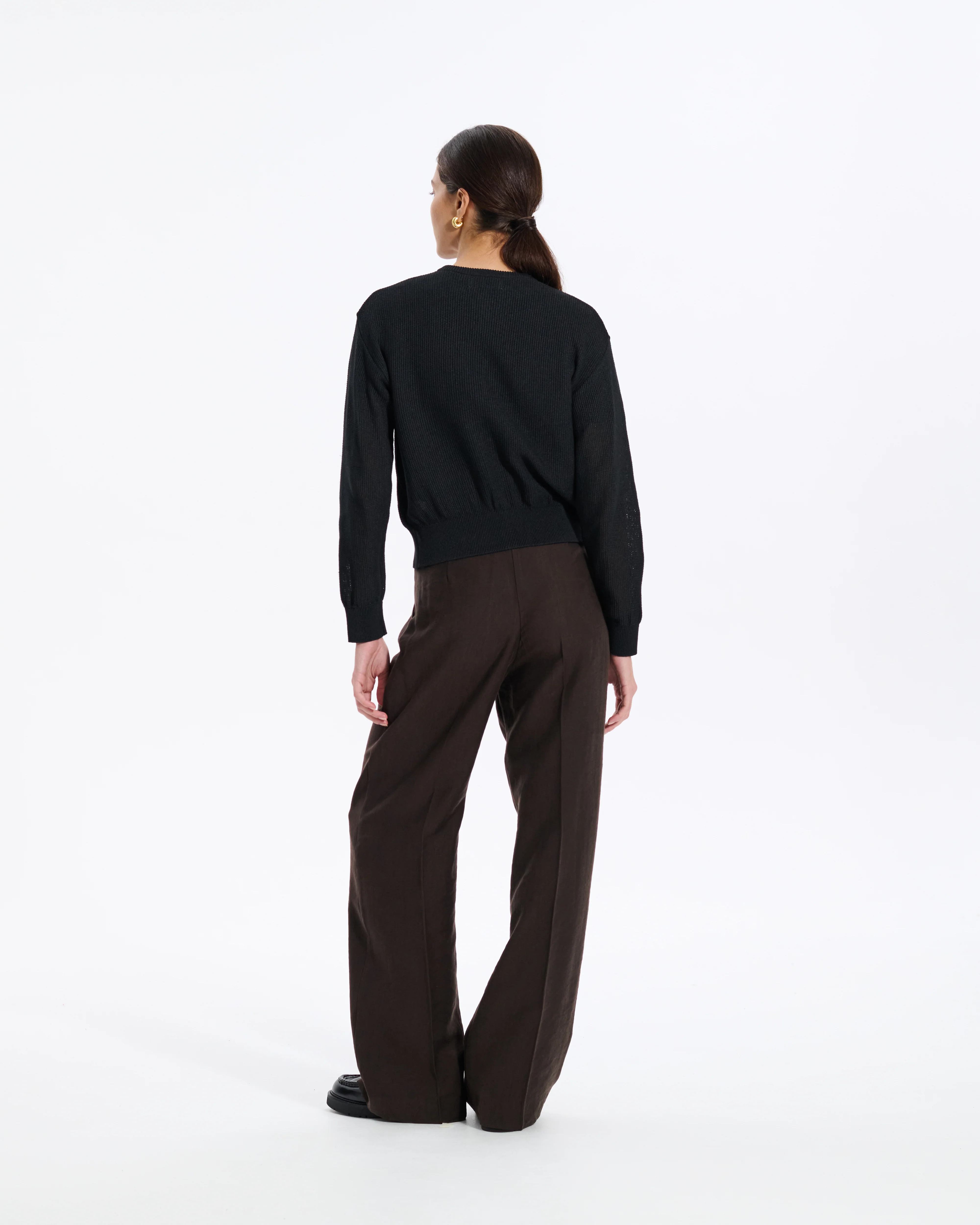 Washi Paper Pocket Cardigan - Image 5